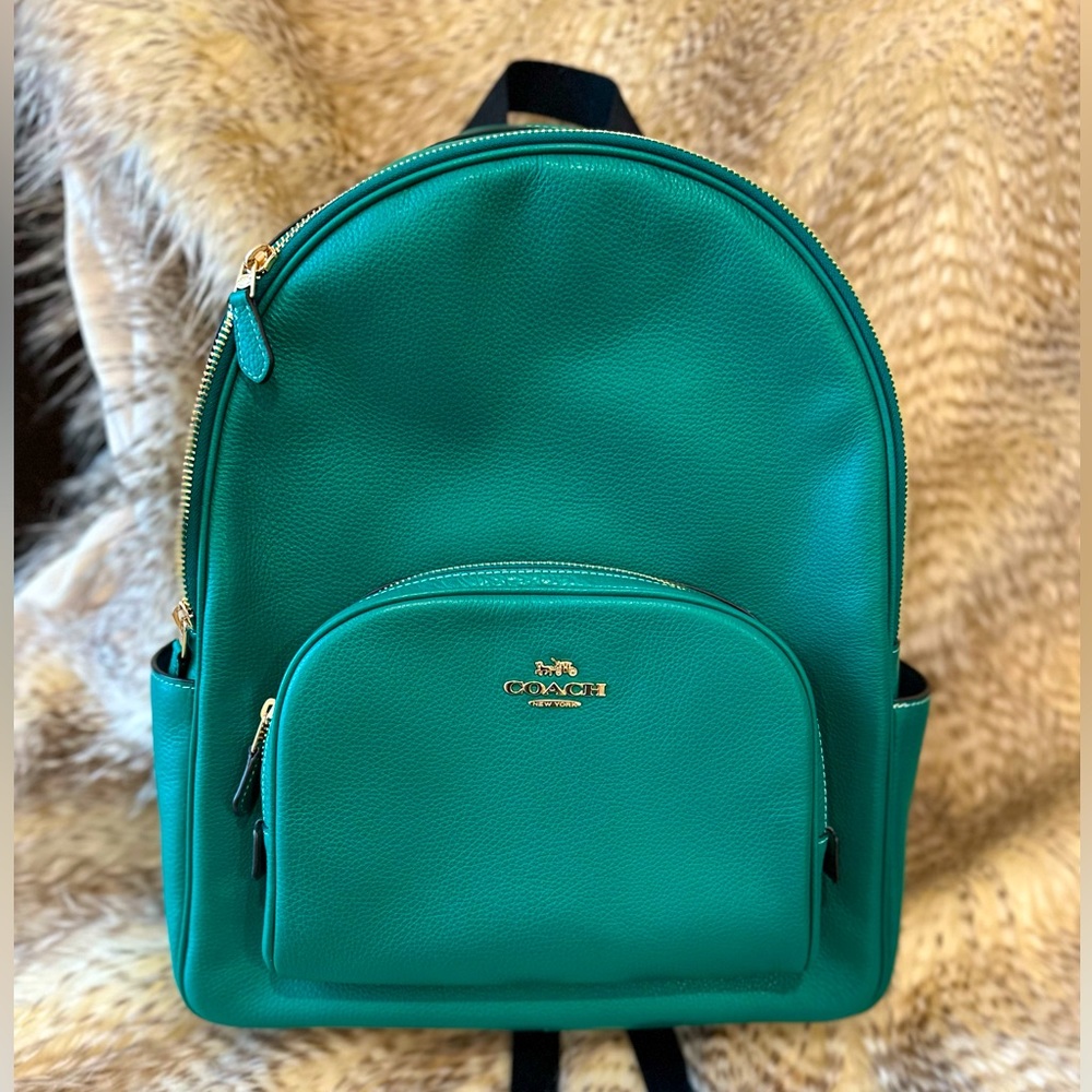 Authentic * Brand New* Coach Leather Backpack
